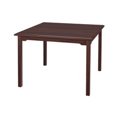34" Straight Leg Table